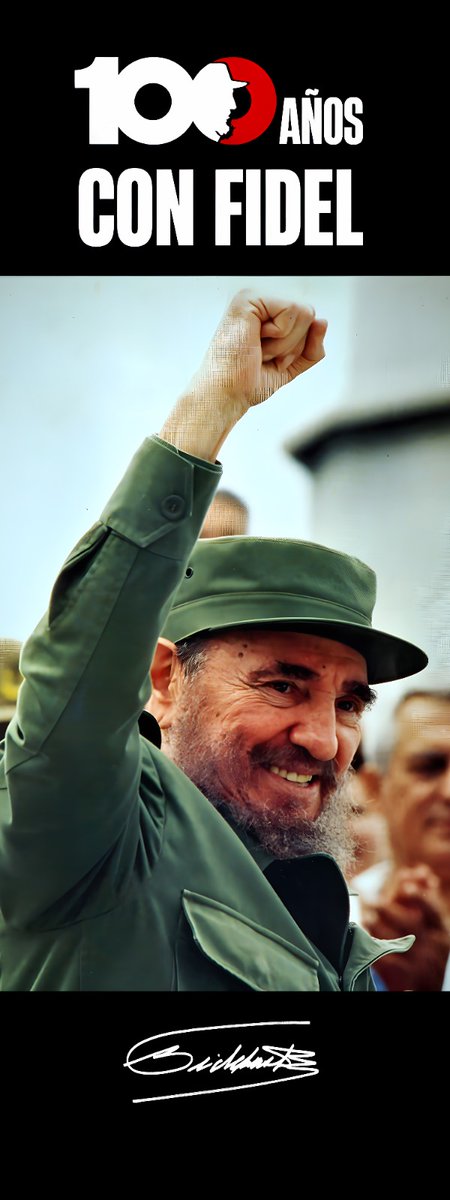 #100AñosConFidel