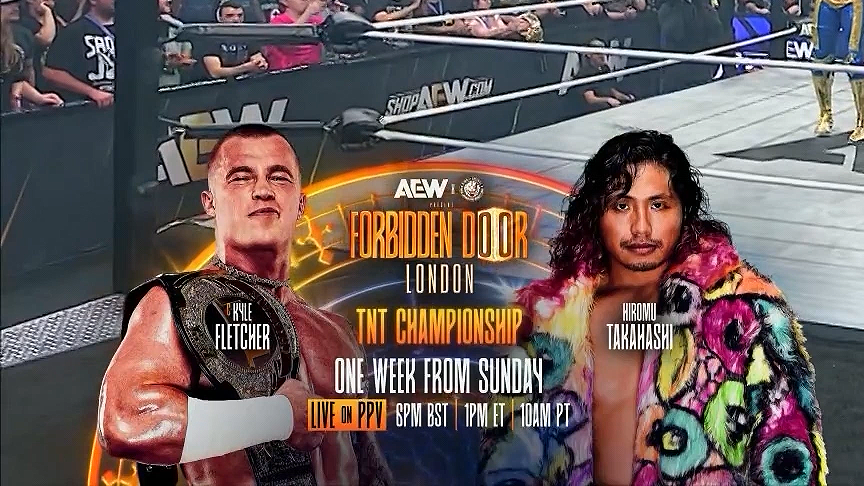 TDE Wrestling (@tde_gif) on Twitter photo .<a href="/TIMEBOMB1105/">高橋ヒロム / Hiromu Takahashi</a> and <a href="/kylefletcherpro/">AEW TNT Champion “The Protostar” Kyle Fletcher</a>... YES! #AEWDynamite .<a href="/TIMEBOMB1105/">高橋ヒロム / Hiromu Takahashi</a> and <a href="/kylefletcherpro/">AEW TNT Champion “The Protostar” Kyle Fletcher</a>... YES! #AEWDynamite
