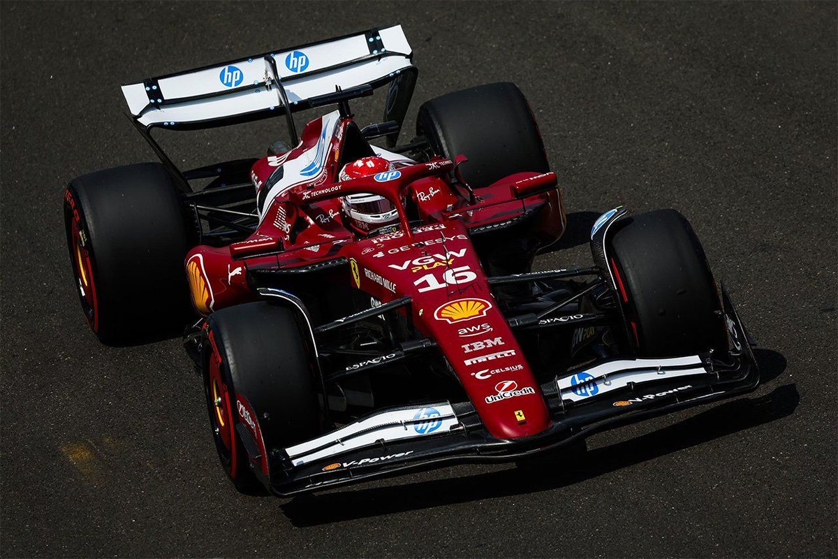 ルクレール出品　6/29 2020 TOPPS CHROME F1 CHARLES LECLERC#F1A-CL GOLD WAVE REF