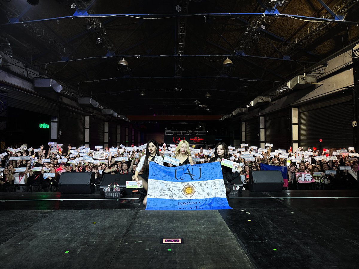 hf_dreamcatcher's tweet photo. [📸] 25.08.13 UAU 2025 The 1st FanCon [Playlist #You Are You] in Buenos Aires

열정적으로 즐겨준 썸냐 덕분에 행복했던 오늘🥰

#유아유 #UAU 
#Dreamcatcher_UAU
#Playlist #You_Are_You https://t.co/RHdwoknywG