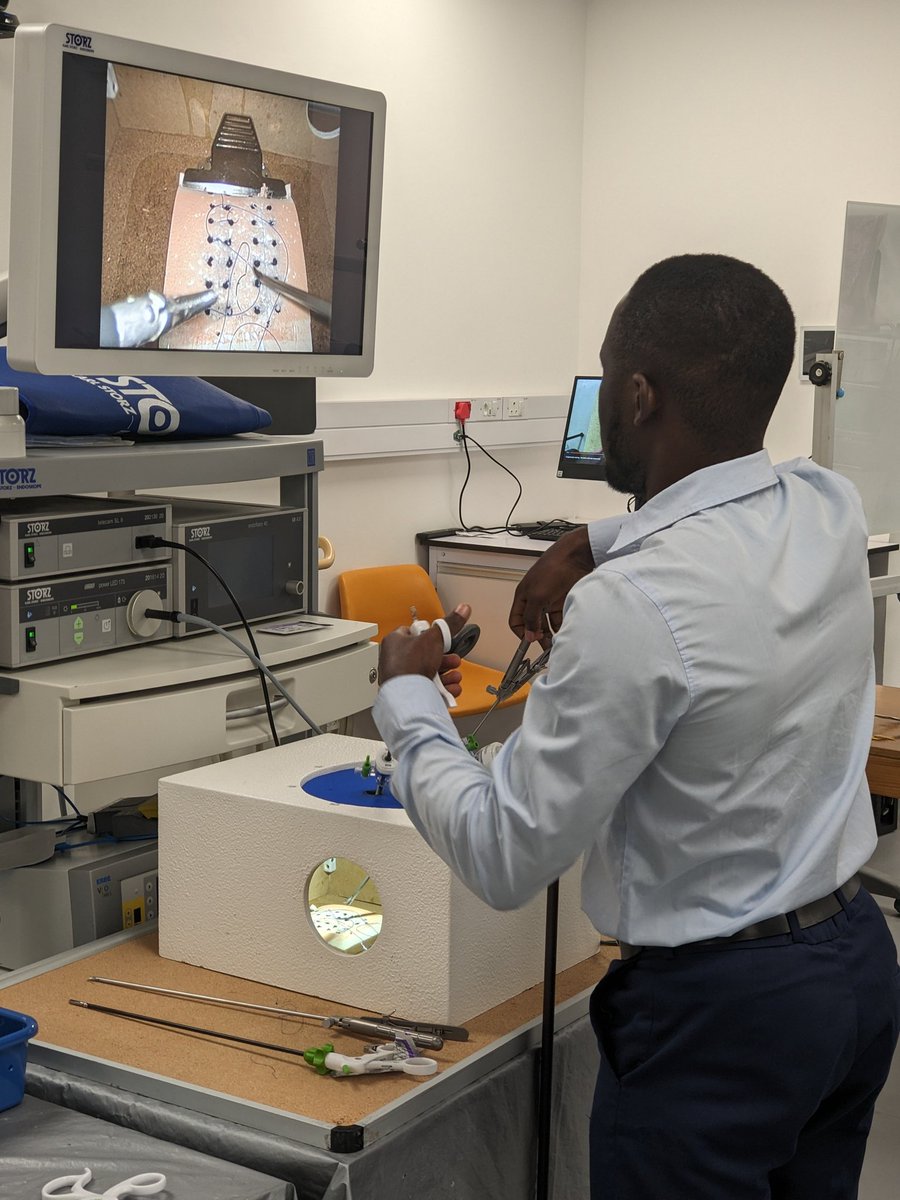 Frank-Awat Abaiweh (@abaiwehfrank) on Twitter photo Living a dream at the 2025 AHPBCC Pre-Conference at <a href="/WitsUniversity/">Wits University</a> , gaining hands-on skills in laparoscopy & robotic surgery with the Da Vinci robot. Grateful to <a href="/POHER_NGO/">POHER</a> & AHPBCC for this life-changing experience, hoping to bring such tech to Cameroon one day. Living a dream at the 2025 AHPBCC Pre-Conference at <a href="/WitsUniversity/">Wits University</a> , gaining hands-on skills in laparoscopy & robotic surgery with the Da Vinci robot. Grateful to <a href="/POHER_NGO/">POHER</a> & AHPBCC for this life-changing experience, hoping to bring such tech to Cameroon one day.