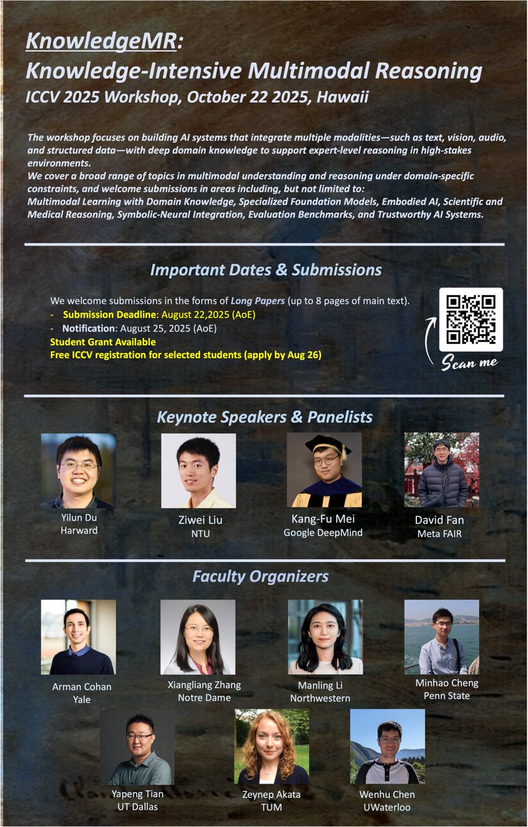 KnowledgeMR_Workshop_ICCV2025 tweet media
