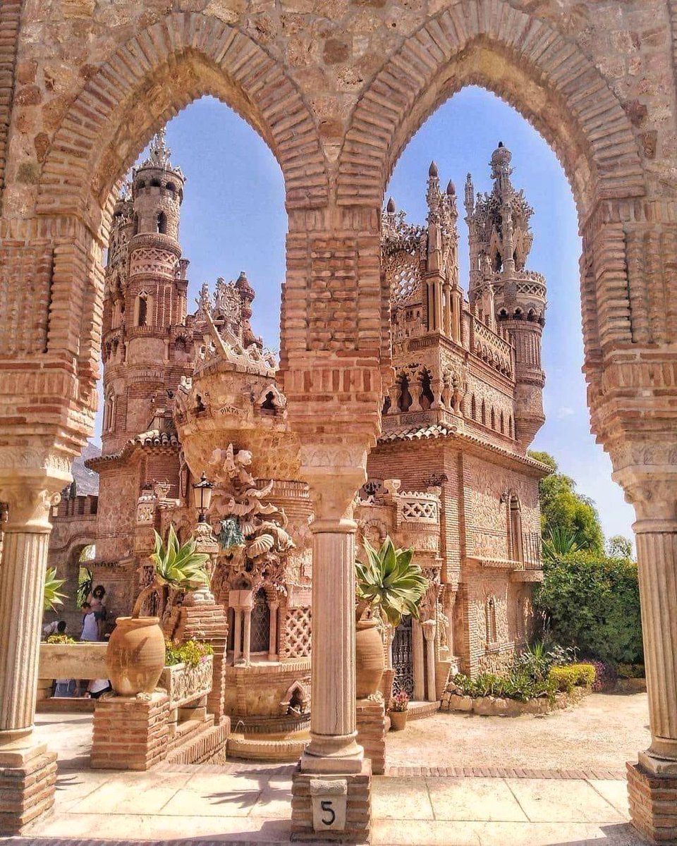 RubySmith170103's tweet image. The Colomares Castle, Andalusia, Spain