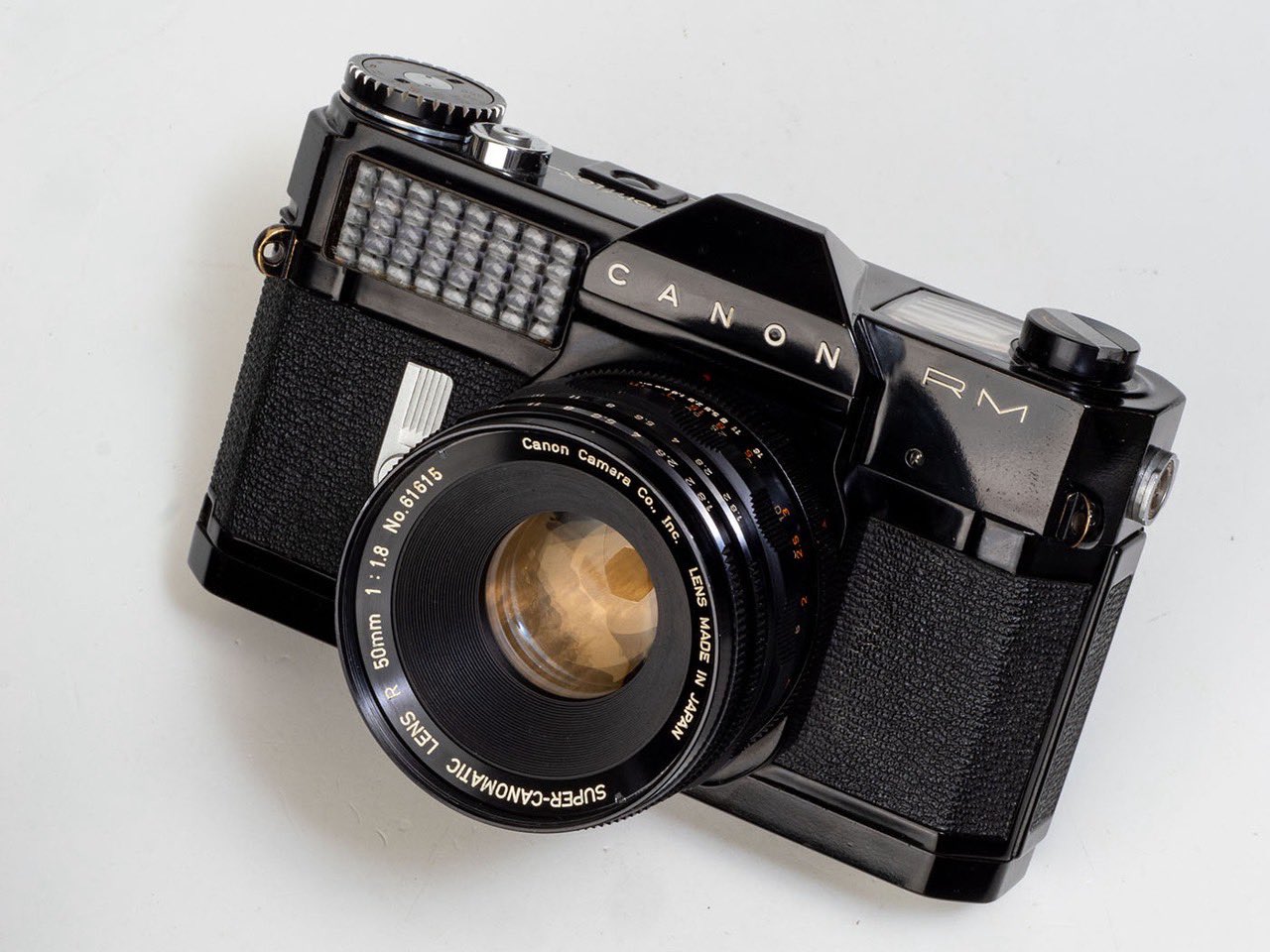 1962年 canonflex キヤノンフレックスRM　黒　レンズセット 1962年 canonflex キヤノンフレックスRM 黒 レンズセット 1962年