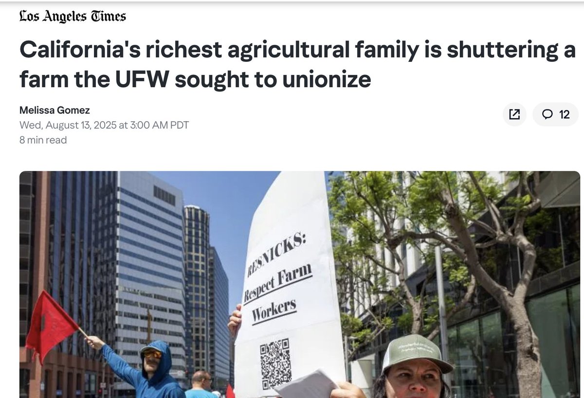 drcrystalheath's tweet photo. Do Central Valley Eggs and Poso Creek Family Dairy next.
#farmworker #workerjustics #Unionbusting #onehealth https://t.co/ka2xg6zagk