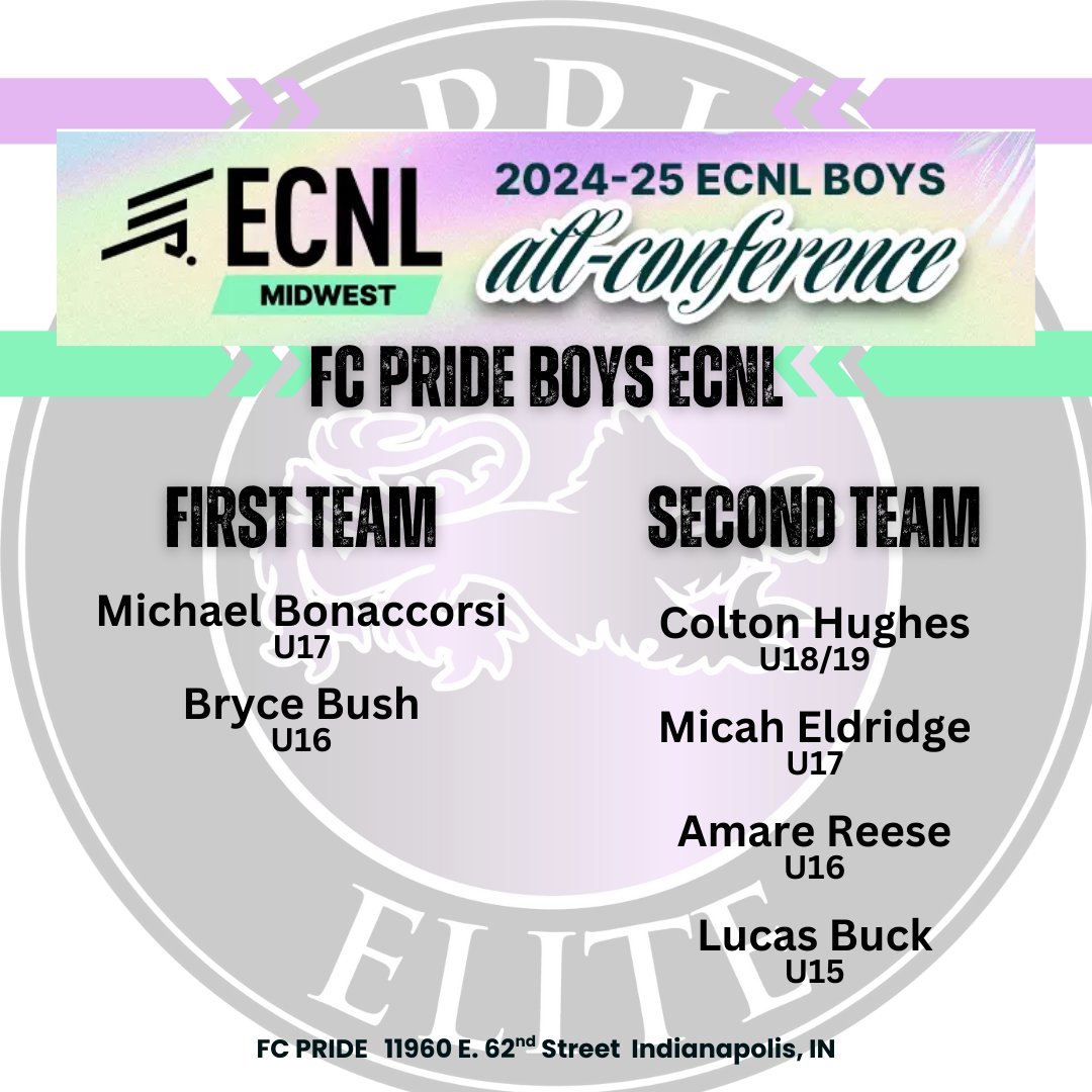 FCP_Boys_ECNL's tweet photo. Congratulations to our clubmates who earned 2024-25 ECNL Boys Midwest All-Conference first and second team honors!

@LCBearsSoccer 
@LNMENSOCCER 
@bhsdogsbsoccer 
@chsirishsoccer 
@Brian_Haenchen 
@FCPRIDESOCCER 
@FCPride08bECNL 
@FCPride10BECNL 
@FcPride09ECNL 
@fcpride07ecnl https://t.co/NVuLV5ACGZ