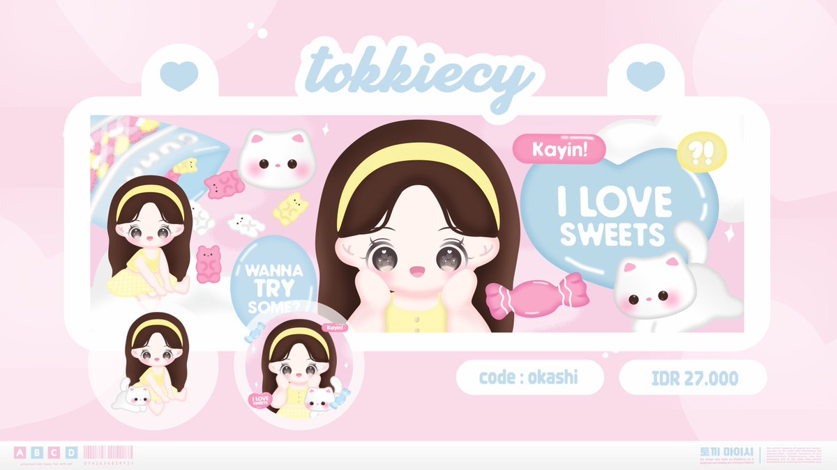 trinketdolly's tweet photo. Help repost please! ₍ᐢ. .ᐢ₎ ₊˚⊹♡   

Selamat pagi~ aku kembali membawakan 8 layout chibi ready stock yang bisa dijemput pukul 15:00 WIB nanti. ♡⸜(˃ ᵕ ˂ )⸝ Jangan lupa check ALT ya!

#zonauang https://t.co/iLy8oZiRmI