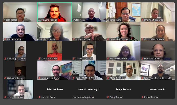 Consejo Interamericano de Falla Cardíaca e HP (@cifacah) on Twitter photo Hoy tuvimos nuestra Asamblea general
Gracias por liderarnos en el periodo 2023-2025 como Presidente al Dr <a href="/rossel_victor/">Victor Rossel</a> y Secretario <a href="/EduardoPerna1/">Eduardo Perna</a>
Acompañamos con entusiasmo a las nuevas autoridades:
Presidente: Dr Walter Alarco <a href="/Walarco1/">Walarco</a>
Secretario: Dr Daniel Quesada Hoy tuvimos nuestra Asamblea general
Gracias por liderarnos en el periodo 2023-2025 como Presidente al Dr <a href="/rossel_victor/">Victor Rossel</a> y Secretario <a href="/EduardoPerna1/">Eduardo Perna</a>
Acompañamos con entusiasmo a las nuevas autoridades:
Presidente: Dr Walter Alarco <a href="/Walarco1/">Walarco</a>
Secretario: Dr Daniel Quesada