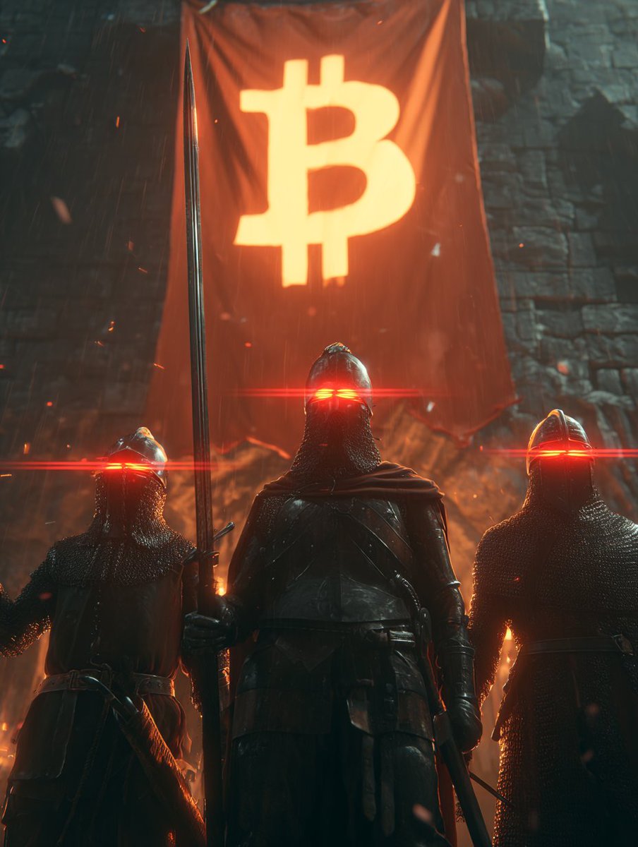 OrangeWaveXBT's tweet photo. Knights of Self-Sovereignty #Bitcoin
🟧🟧🟧 https://t.co/jOC5GbsXky