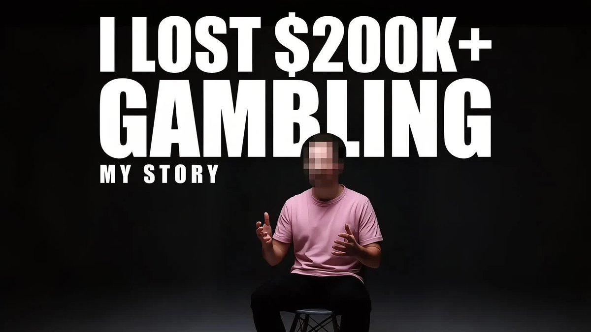 thesystemaus's tweet photo. Live now. 

A gambling addict shares his brutal story of losing hundreds of thousands over 15 years and how he finally broke free. 

This raw, unfiltered interview reveals the dark reality of gambling addiction that destroys lives across Australia.

LINK: https://t.co/lyDgNaMqkY https://t.co/TzVftdsSn6