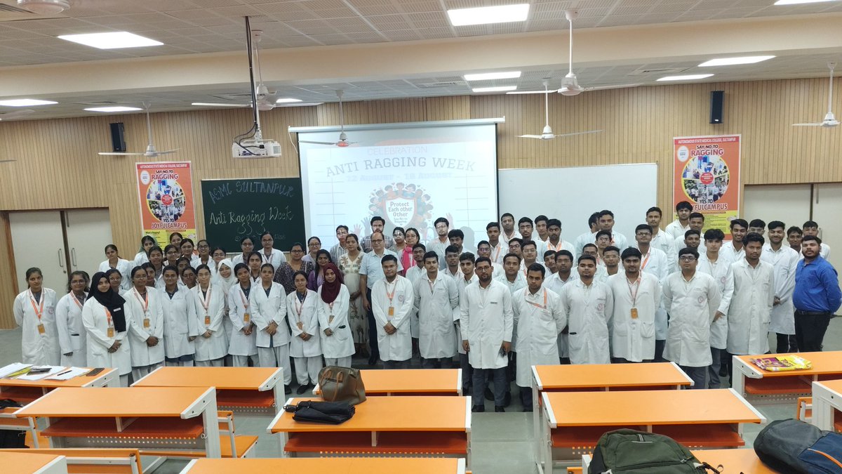 asmcsultanpur's tweet photo. Anti ragging week at ASMC sultanpur https://t.co/dHiRnh6zFy