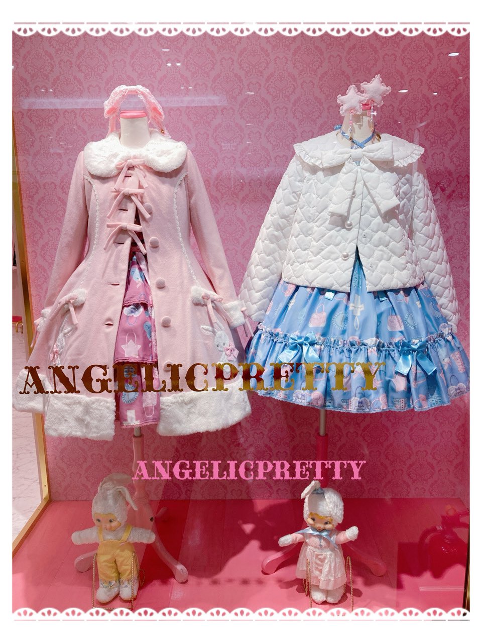 angelicpretty Fluffy Heartジャケット Fluffy Heart Short Coat by Angelic Pretty