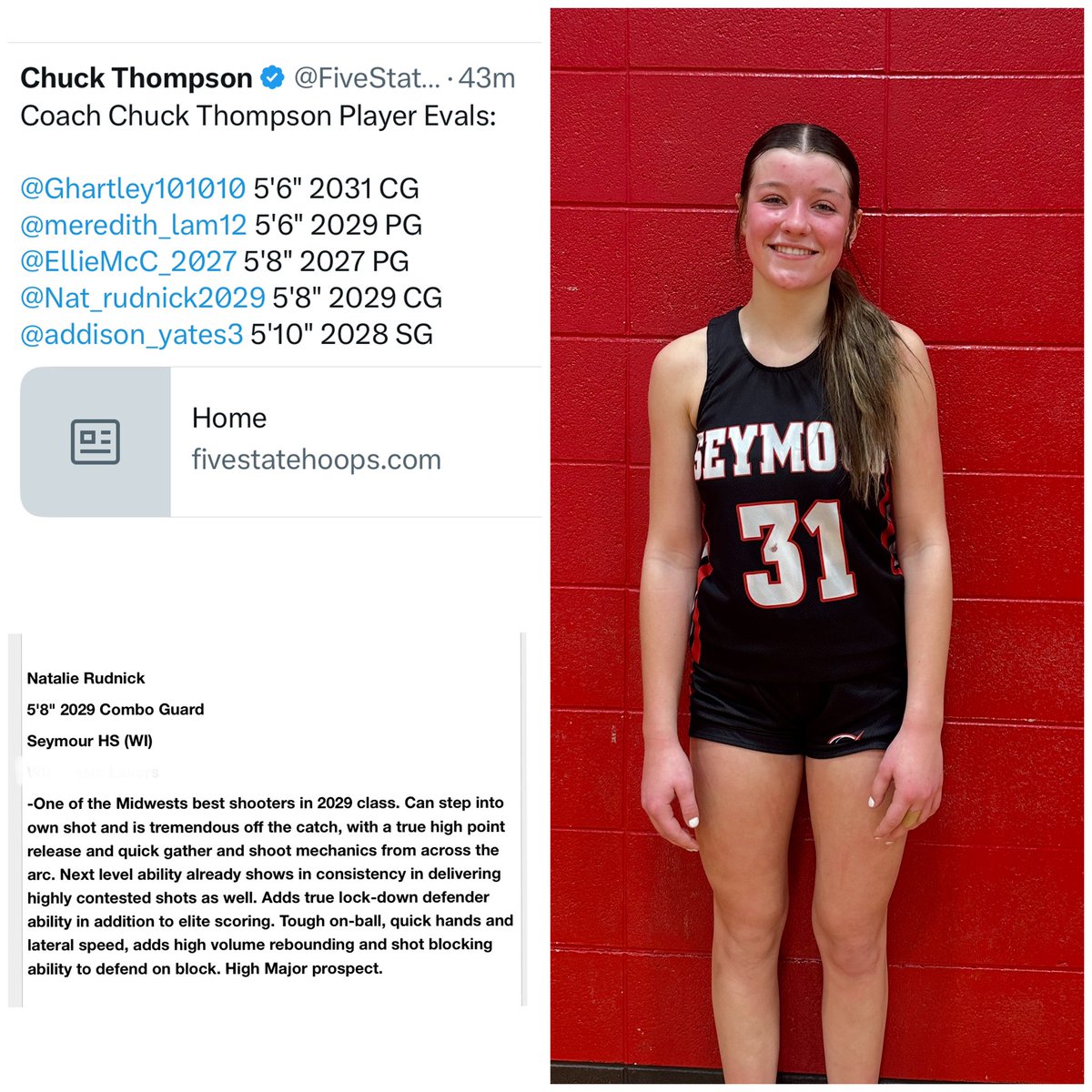 Thank you <a href="/FiveStateHoops/">Chuck Thompson</a>