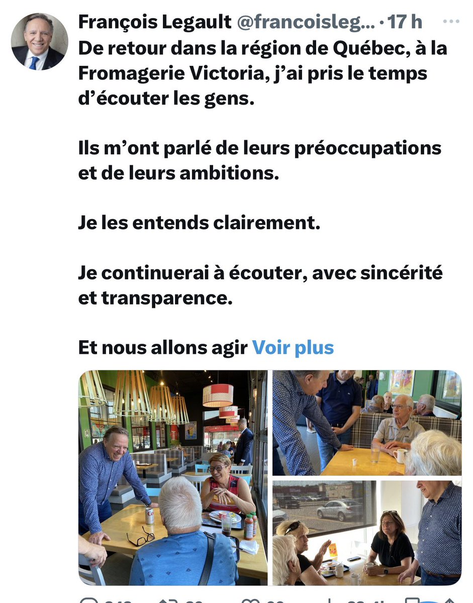 Projection de certains sondages!!! La CAQ toujours un gros 0 député 🤡🫶 mais 72 pour le PQ 🧻 🤮🤮🤮

Le PCQ ce maintien alentour de 8,9 où 10!!!