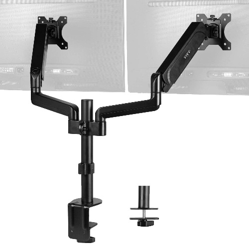 An item on my Throne wishlist just got fully funded: VIVO Dual Monitor Arm Mount for 17 to 32 inch Screens - Pneumatic Height Adjustment, Full Articulating Tilt, Swivel, Heavy Duty VESA Stand with Desk C-clamp and G. Thank you! throne.com/ghost_lily #Wishlist #Throne