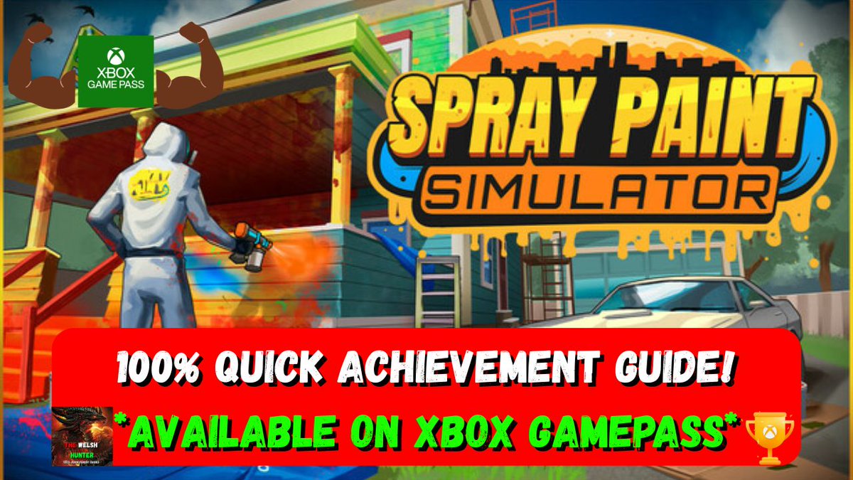 Whats going on fellow gamers?
A Little spray paint quick 100% Achievement guide for your faces to enjoy?
Well ok, Here it is!
I take you through every achievement in a quick and convenient way, so you never miss a ting! :)
Enjoy!

youtube.com/watch?v=BeyilT…