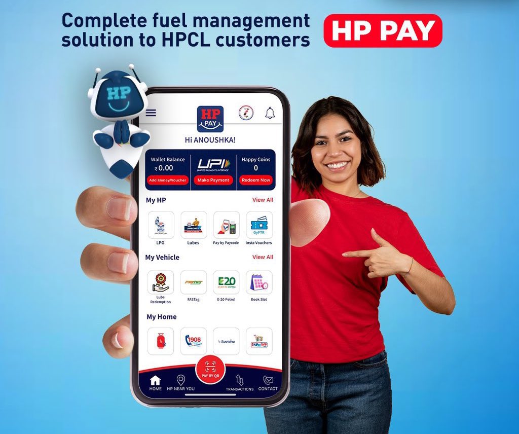 This  festive season let’s celebrate - with rewards in return by fuelling your vehicle <a href="/hpcl_retail/">Mera HP Pump</a> Outlets…

Download HP PAY now &amp; start earning with every transaction! (T&amp;C Apply)

Android users- play.google.com/store/apps/det…
iPhone users - apps.apple.com/in/app/hp-pay/…