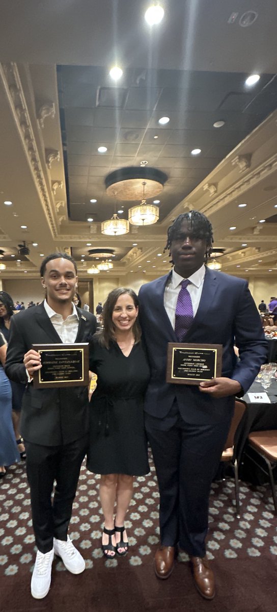 RPHS_Panthers10's tweet image. 🚨🏈Athletic Event🏈🚨: Santana-Diaz, Principal Dr. Jackson, and Morcho! What an amazing honor to be here tonight! 60th Annual Touchdower of the Year! @RGAPMobileLive @FBISDAthletics @DrDJackson4 @FortBendISDSupt @HoustonTDClub TouchdownClub.org