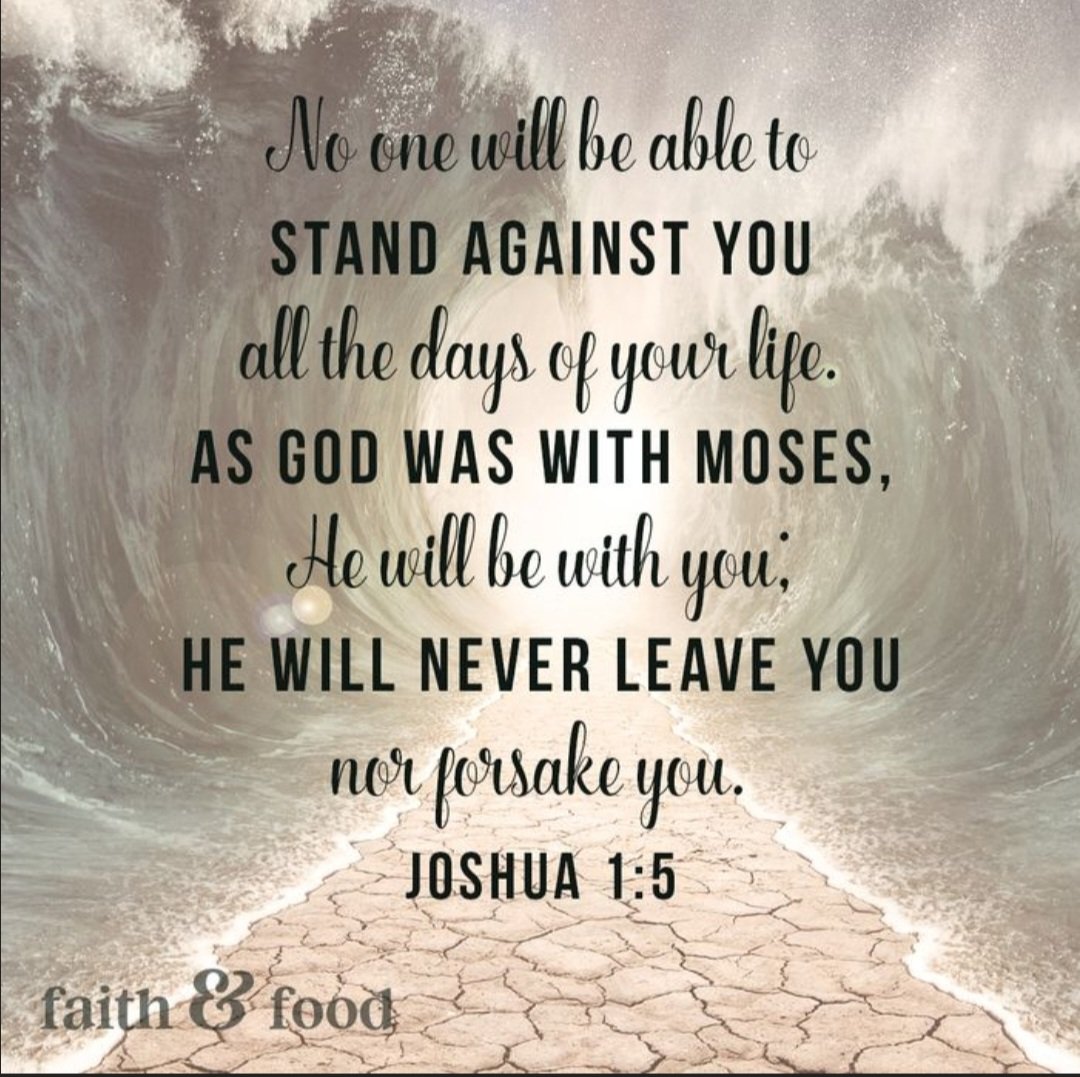 God is with us. 
A comfort like no other.