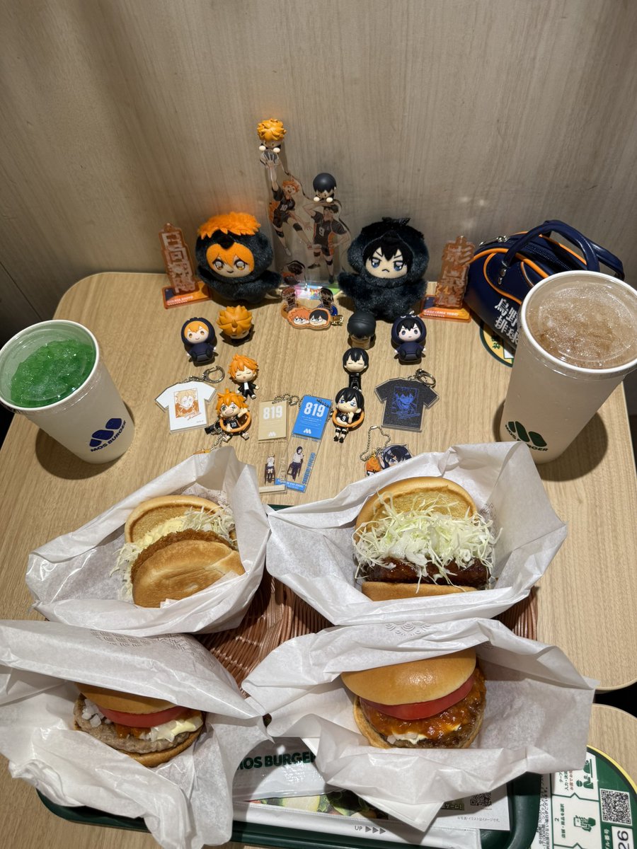 極楽湯　ハイキューコラボ　装飾品　抽選　のぼり　集合　タペストリー　モスバーガー 極楽湯 ハイキューコラボ 装飾品 抽選 のぼり 集合 タペストリー