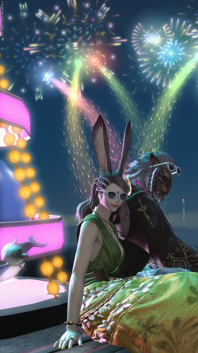 mapijopi's tweet photo. 今年はスポットクーラー導入で夏も快適になりました🏄#ff14 https://t.co/tJ4anSJR9a