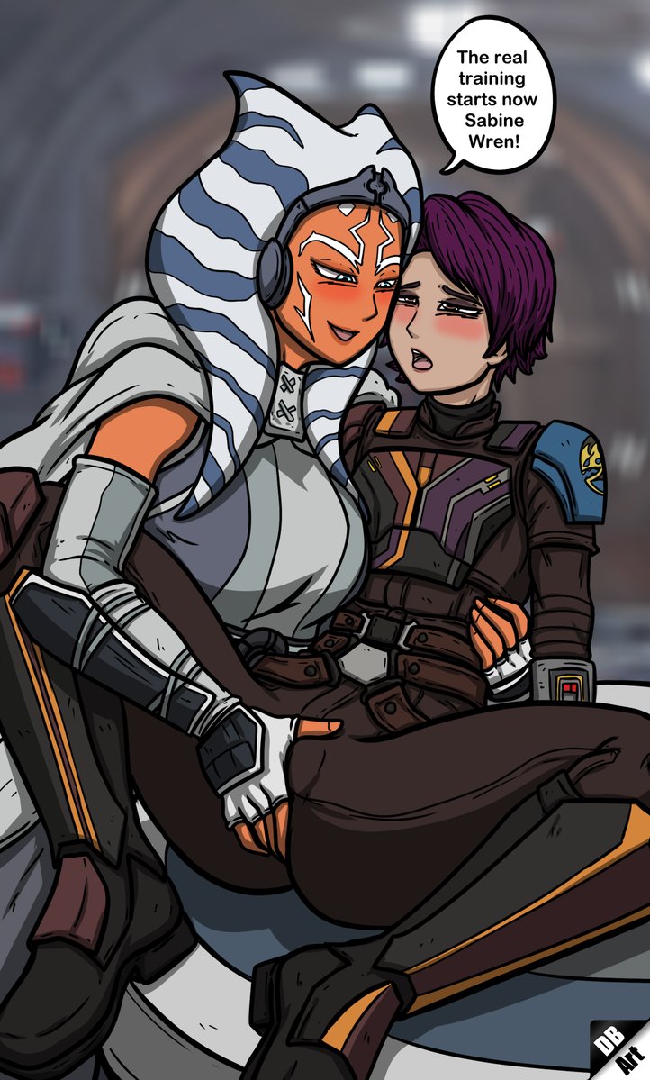 Ahsoka and Sabine | DB Art 

#DBArt #SW #fanart #commissionsopen #Ahsoka #DigitalArtist #digitalart #SabineWren #ahsokatano #StarWars #r34 #rule34