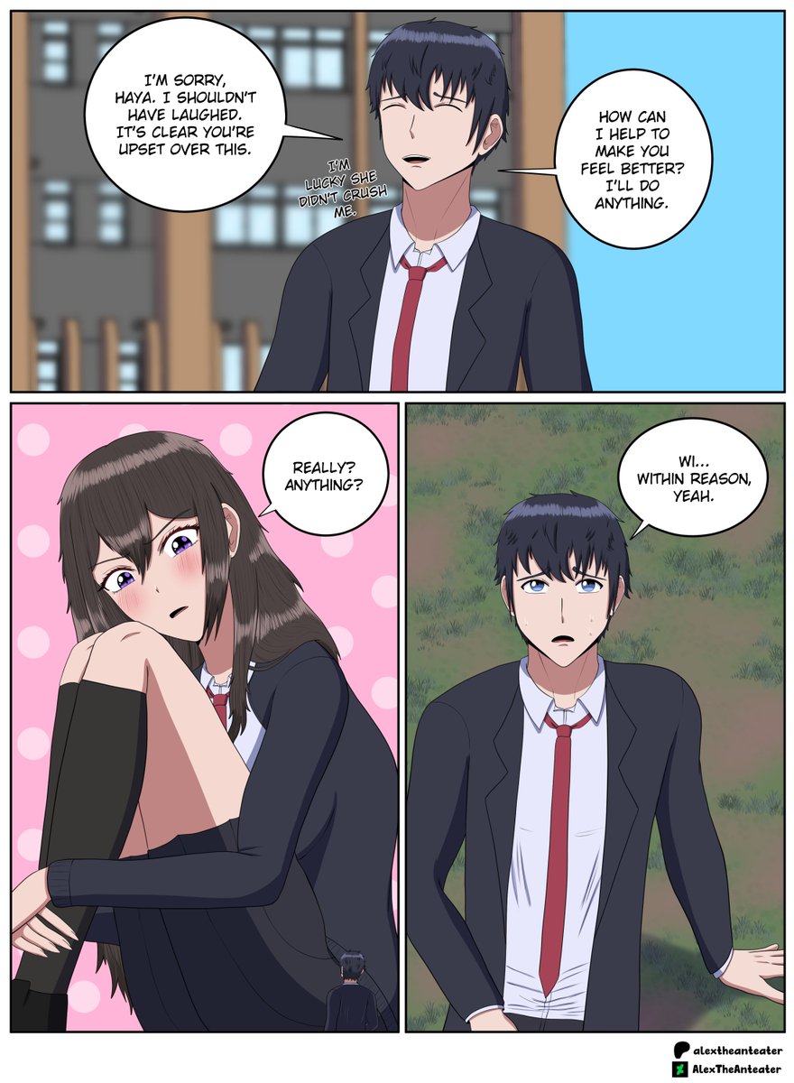 My Childhood Friends Are Both 10 Meters Tall - Page 47

#10meterstall #giantess #sizetwitter