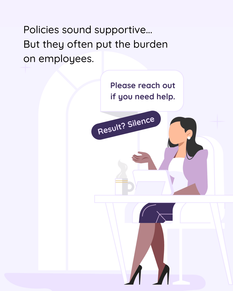 TruWellness360's tweet photo. Most HR policies inform.
Prompts inspire action.
A subtle shift in language - from “You can” to “Here’s how” - can drive positive habits, strengthen trust, and build a culture where employee well-being thrives.

#HRHacks #TruworthWellness #EmployeeExperience #WorkplaceWellbeing https://t.co/np8qHc6TK7