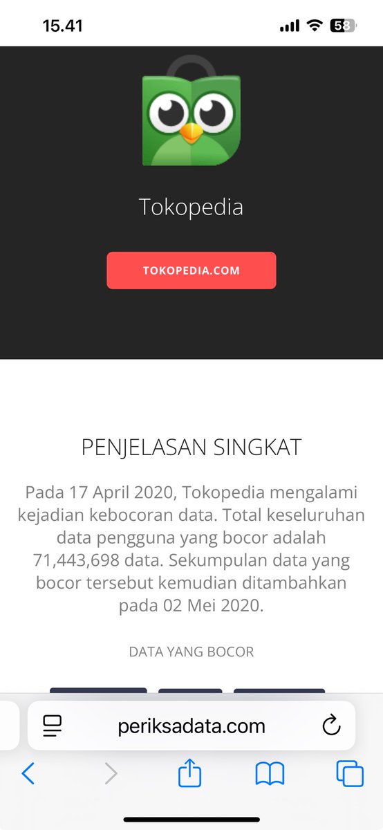 aksarakidal's tweet image. Ada yang sama kasusnya seperti saya data bocor dari Tokopedia? #tokopedia #databocor