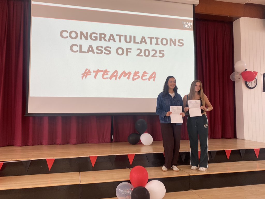 Celebrating A Level Success at E-ACT Bourne End Academy. Next stop University! Congratulations to all our Year 13 students #WeAreEACT #TEAMBEA