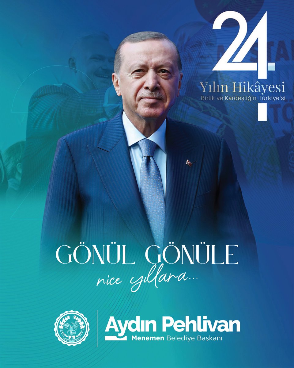 Milletine sevdalı, ömrünü Türkiye’ye adamış, her adımında “önce insan, önce vatan” diyen liderimiz, Cumhurbaşkanımız Sn. Recep Tayyip Erdoğan ile 24 yıl boyunca aynı inanç, aynı azim ve aynı heyecanla yol yürüdük.

Bu 24 yıl; bir davanın, bir milletin, birlik ve kardeşlik ruhunun
