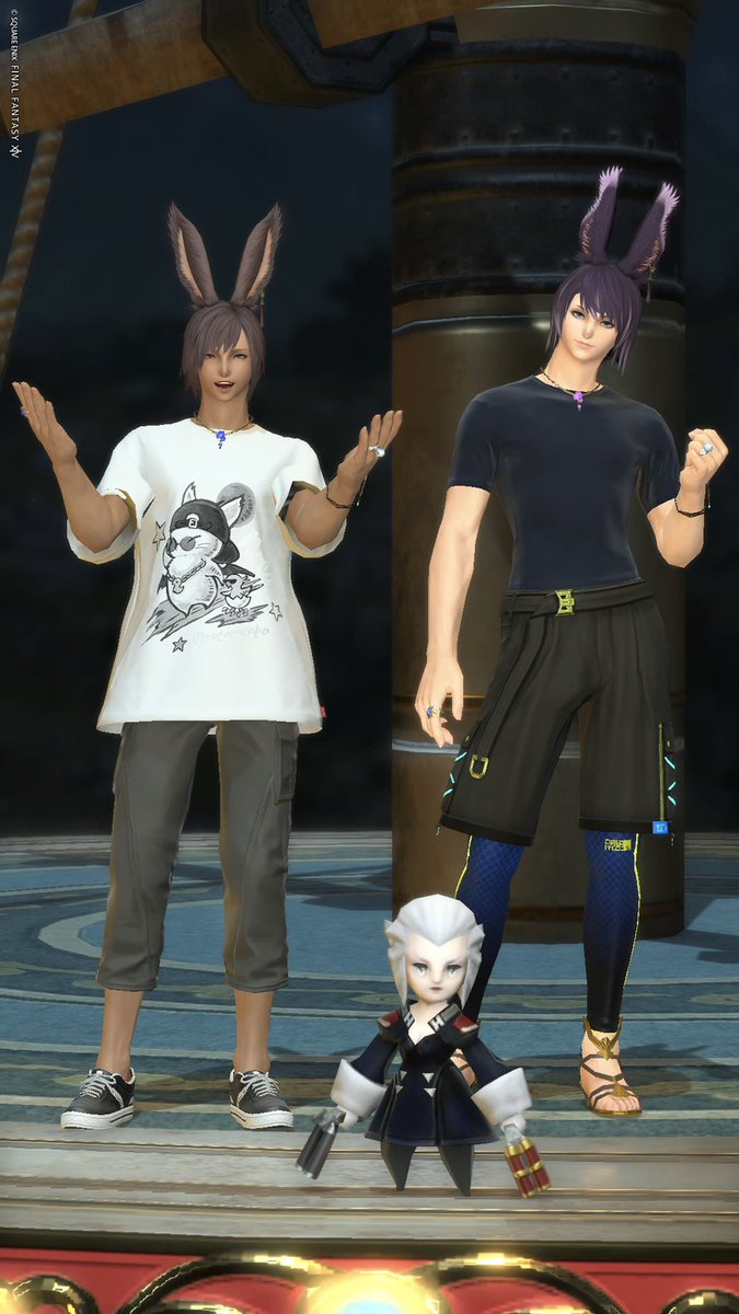 CaneleF_ff14's tweet photo. 新しいアスレチック登ってきた！いつもより簡単かも！
今年はスライダーも大砲も楽しくていいね！ https://t.co/O3TbSEEzgx