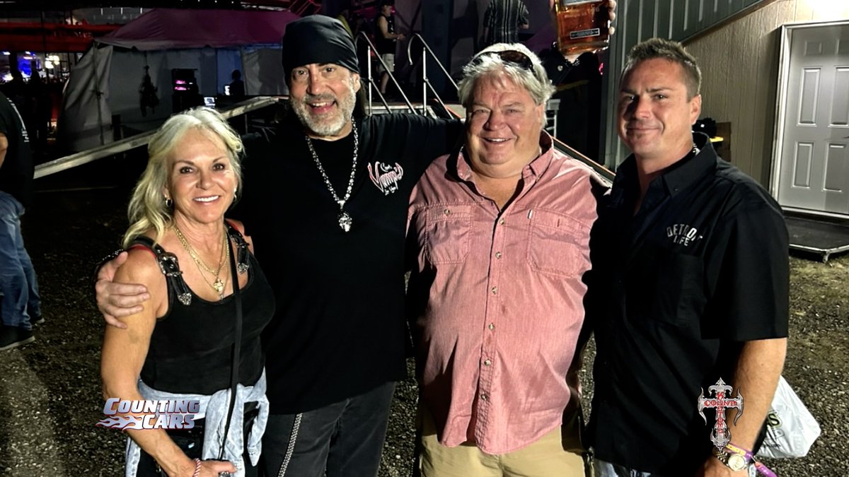 CountsKustoms's tweet photo. Did you get to see @DannyCountKoker at the famous @SturgisRally this year? He had a great time rocking out with his band @COUNTS77 and getting to meet fans and fellow rockers all week. We already can't wait for next year's show! #sturgis #counts77 #countskustoms @TravisTritt https://t.co/O0trTqVfWr