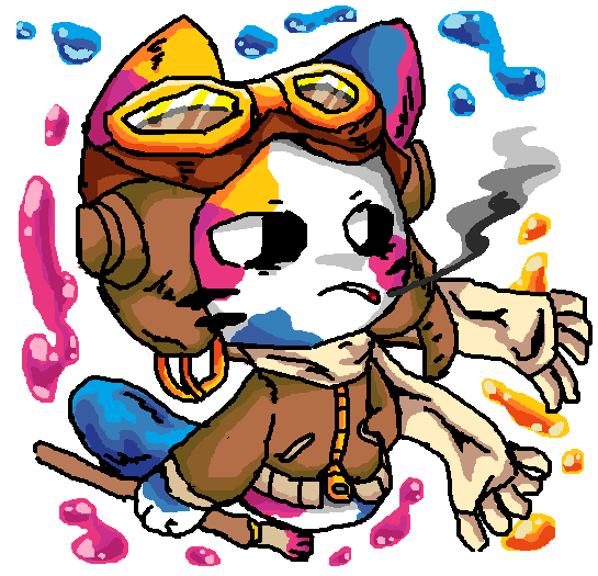 Christhoper Genie Several Genie Combination #fanart #cat