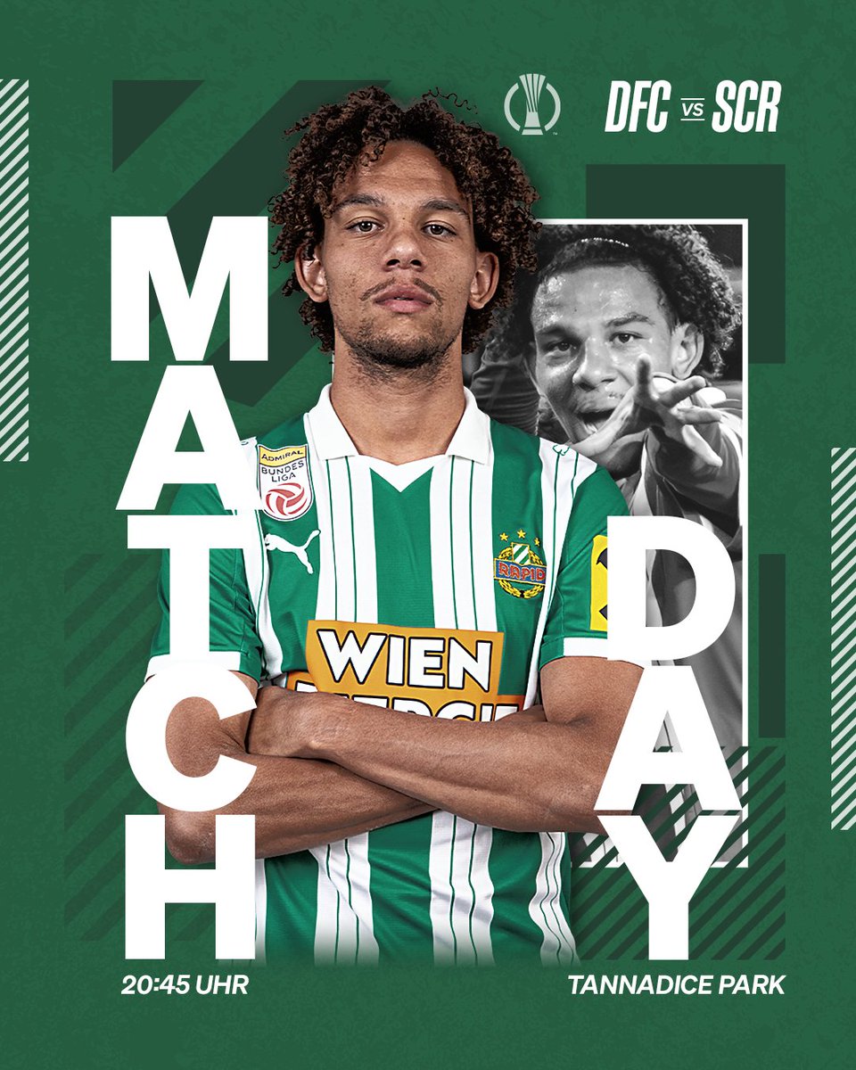 skrapid's tweet photo. Rückspiel gegen Dundee United FC im Tannadice Park!
📺 ORF 1 / Einzelspiel auf ORF on: https://t.co/BJgwDQpG4v
📲 https://t.co/lxRzGjBJbN
💬 #DFCSCR
👕 https://t.co/kXcJYiFFPc https://t.co/L3f6l1Y9IZ