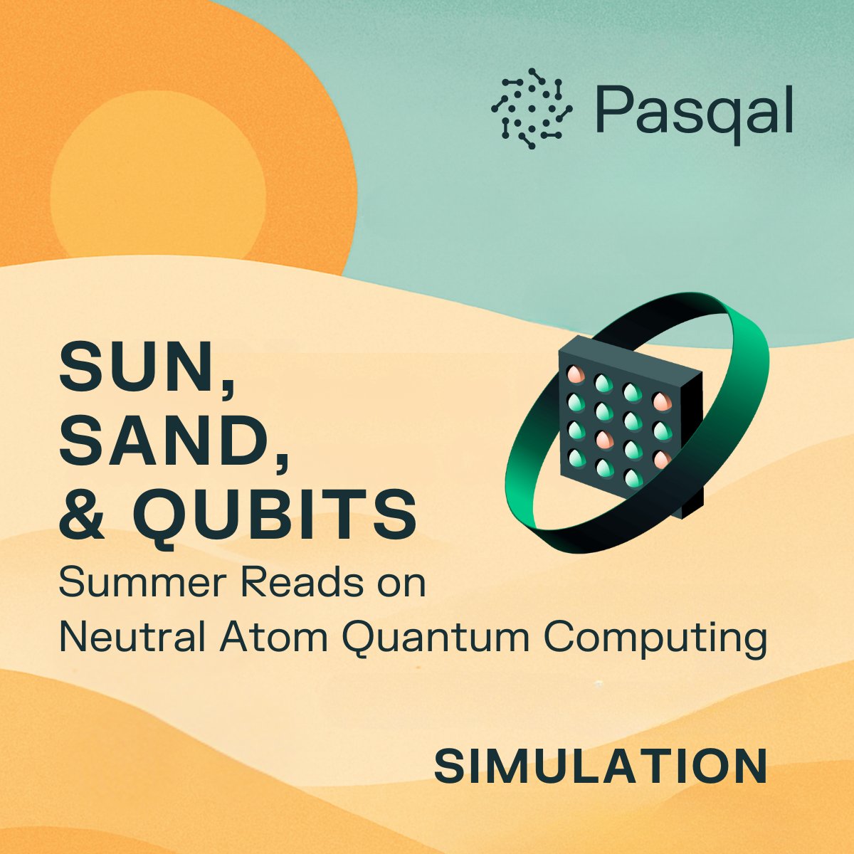 pasqal_quantum's tweet photo. ๐๏ธ Sun, Sand & Qubits
How neutral atom quantum processors act as quantum microscopes, allowing to simulate and visualize exotic particle behaviors? New ways ahead to design materials with revolutionary properties.
This week Read๐ https://t.co/bSmIigwoY5
#QuantumSimulation https://t.co/5Mi6aRlPKb