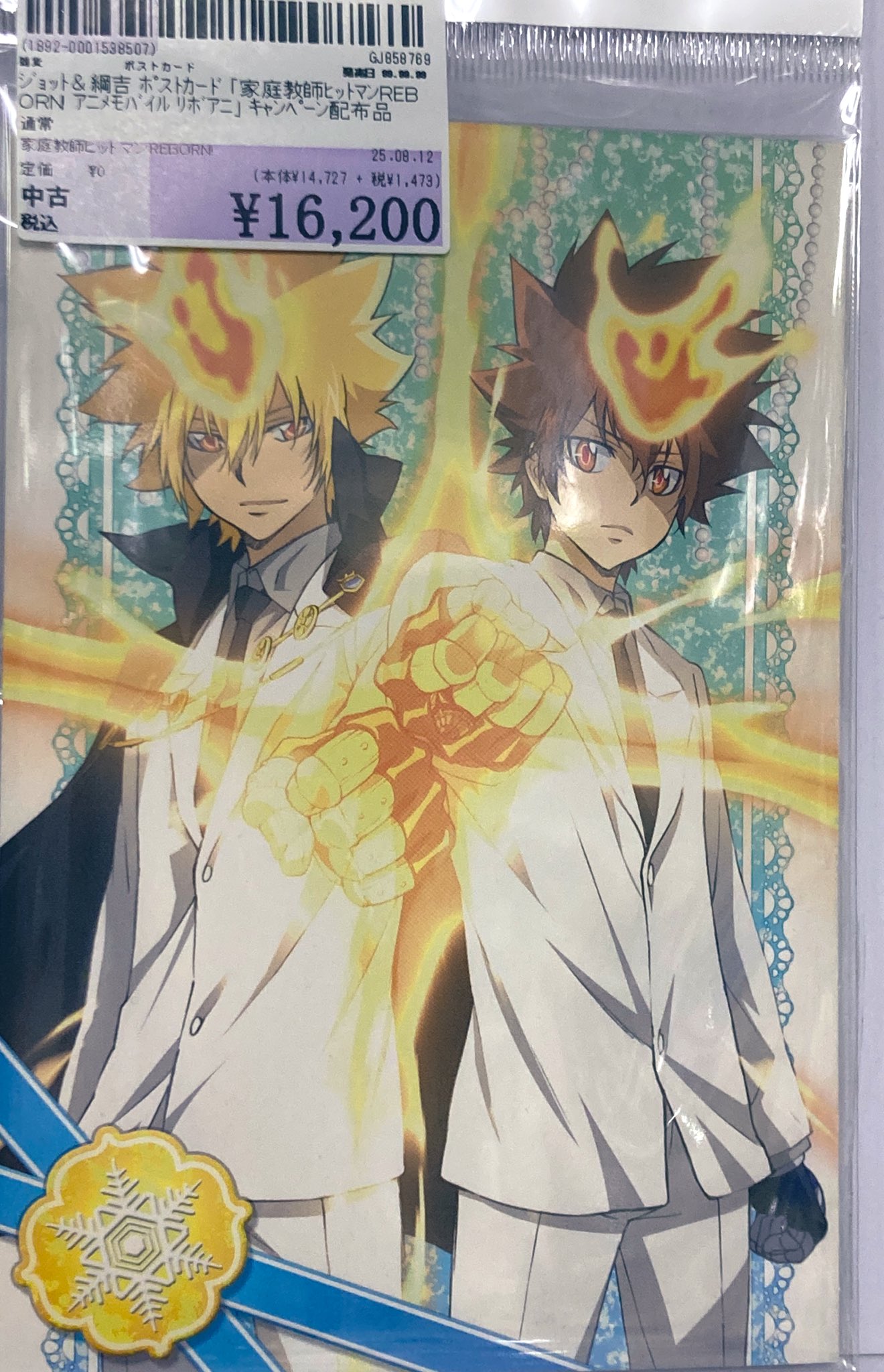 家庭教師ヒットマンreborn アニメモバイル リボT ポストカード フラン