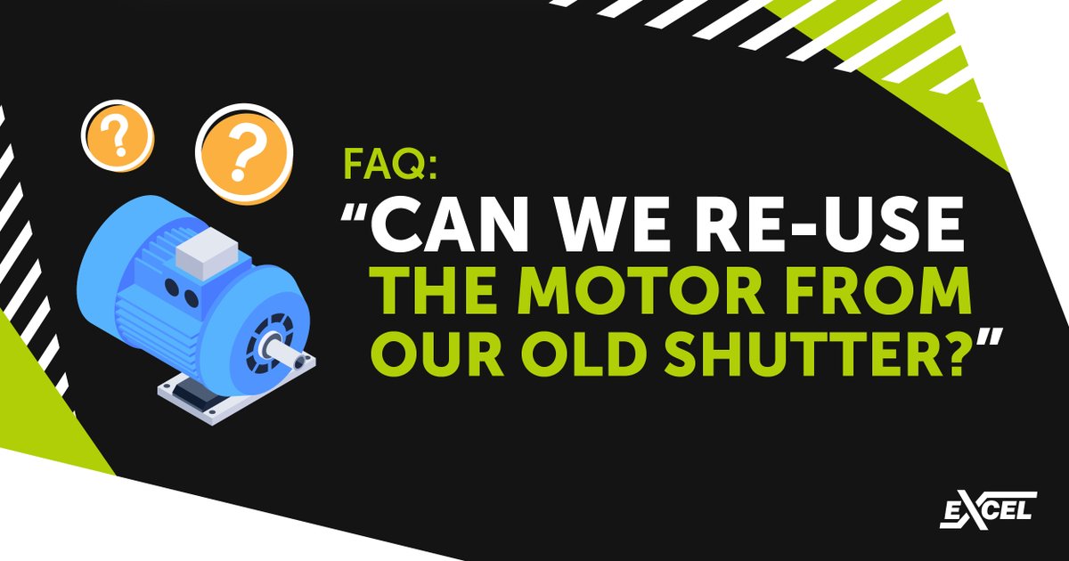 Exceldoors's tweet image. Sometimes — but not always.
We won’t replace parts just to upsell.
But we won’t reuse a motor if:
⚠️ It’s not rated for the new shutter
⚠️ It’s near end-of-life
⚠️ It uses outdated install methods
If we say replace it, it's usually to avoid a call-out later.
#RollerShutter