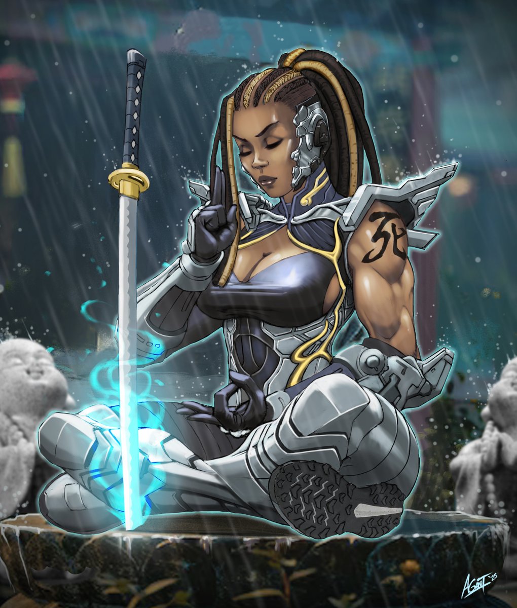 Commissioned work - Master Raven from the Tekken Fighting game series. #TEKKEN #fanart #warrior #martialarts #master #raven #fighter #illustration #sketch #lineart #ArtistOnX