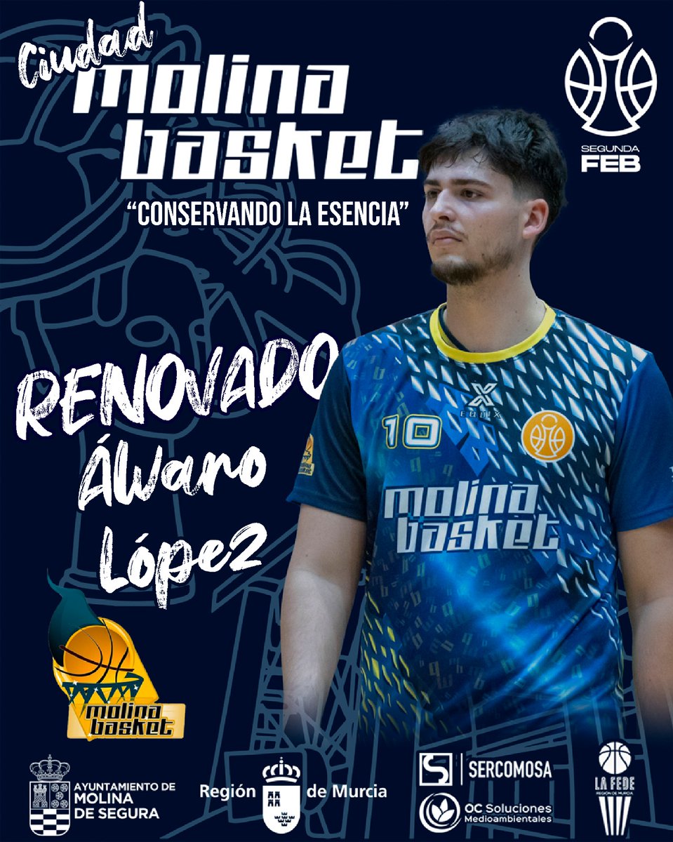 SEGUNDA FEB | Pablo Parra y Álvaro López se unen al grupo del Ciudad Molina Basket 

Miñana contará con ambos en la dinámica del primer equipo aunque tendrán ficha con el filial 

Su ética de trabajo y su ilusión por progresar les hará tener oportunidades 

#ConservandoLaEsencia