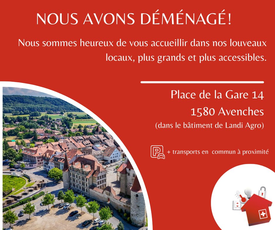 📦➡️🏠 C'est officiel : nous avons posé nos cartons dans nos nouveaux locaux ! Découvrez notre nouvelle adresse dans le flyer joint. Hâte de vous y accueillir ! ✨