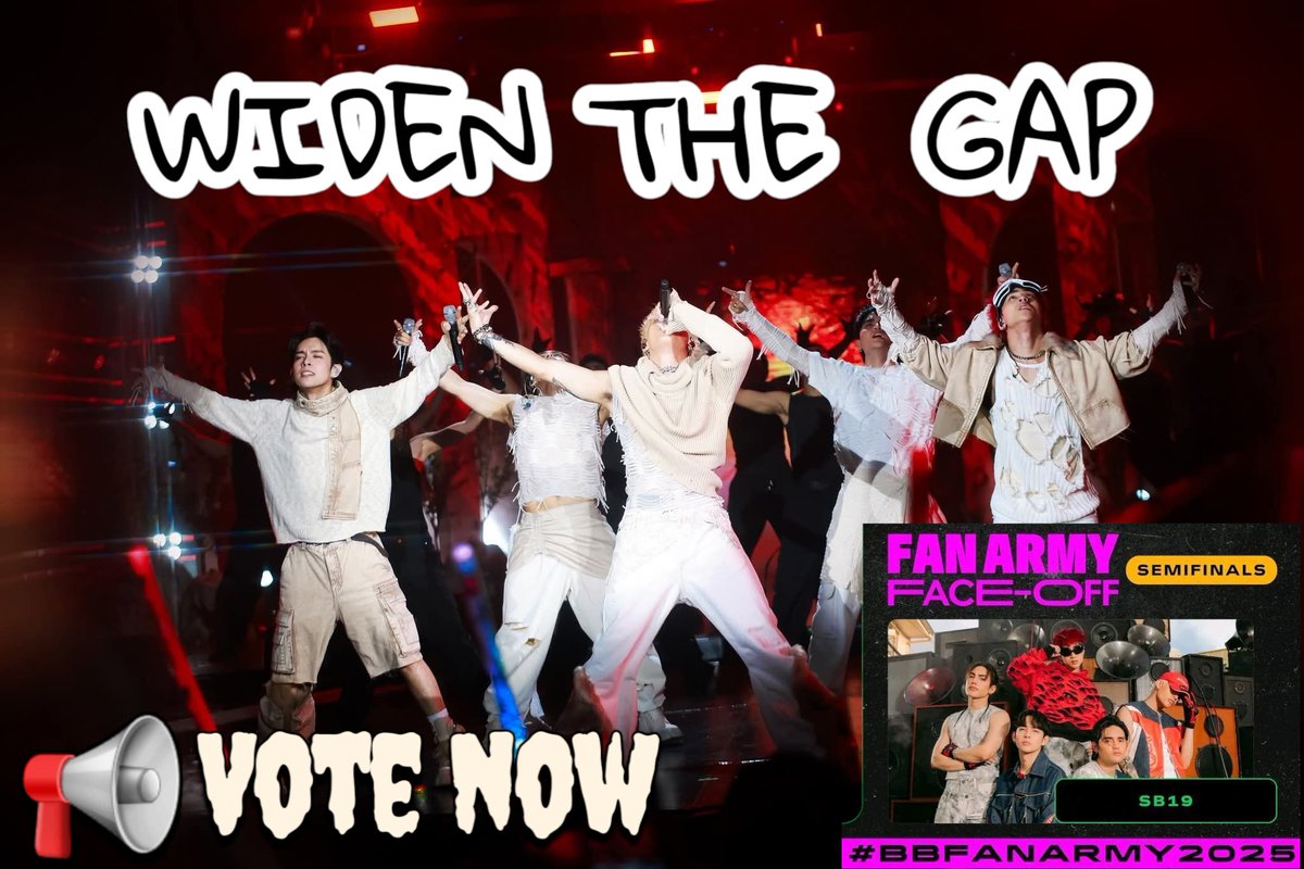 nasam_car's tweet photo. Keep on voting🥰
Vote SB19
SB19 @SB19Official
#BBFANARMY2025
#SB19BBFA https://t.co/RztTlnOOs0