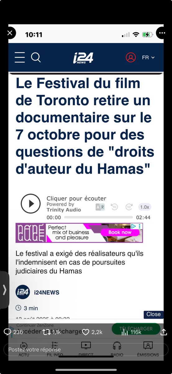 Et pour les documentaires sur la Shoah le Festival de Toronto pour les photos des Einsaztgruppen assassinant les familles juives devant les fosses communes demanderaient l’accord des ayant-droit d’Hitler et de Himmler..