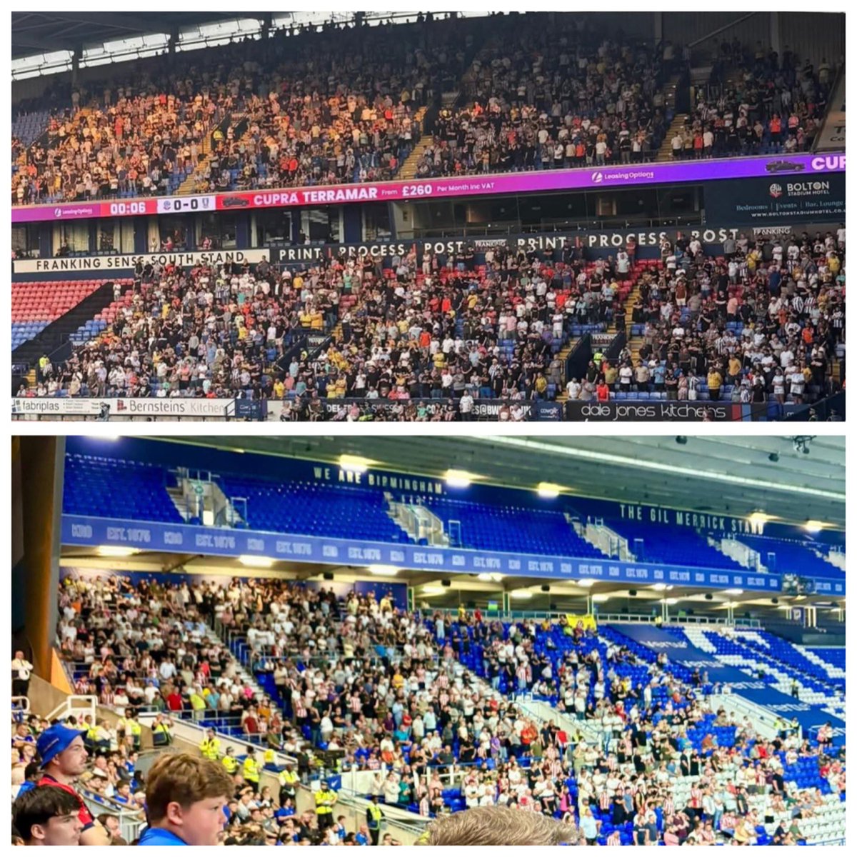 Dem travel sick Blades. 
#swfc