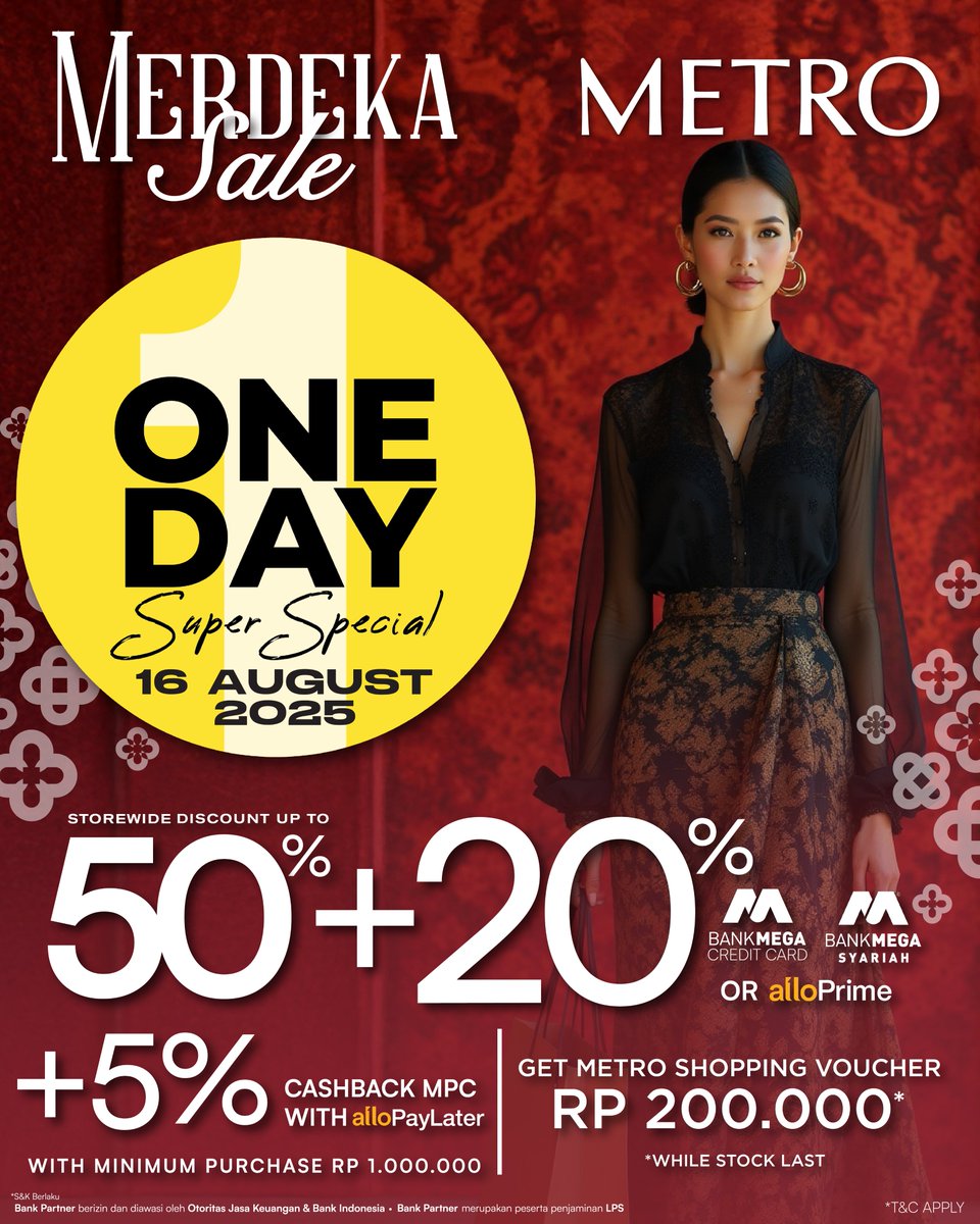 METRO Dept. Store tweet media