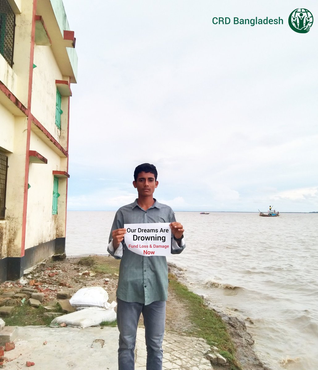 AklimaaSathi's tweet image. Due to climate change, children in coastal areas are among the most severely affected, both mentally and physically. At a young age, they are forced to work harder while being deprived of their basic rights.
#ChildRights #Cop30 #LossandDamageFinance @GretaThunberg @FFFMAPA