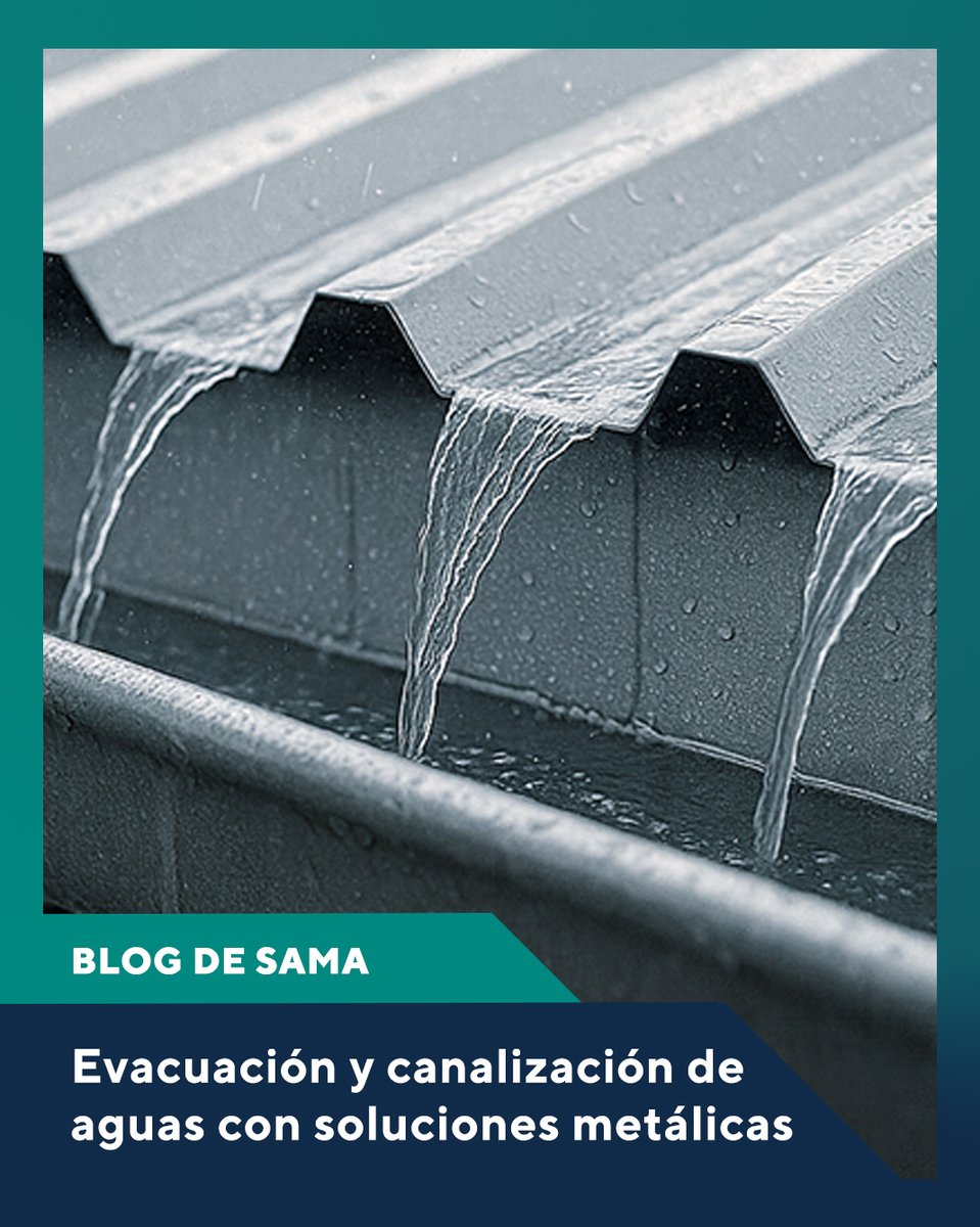 sama_info's tweet photo. 💧 Protege tu cubierta de filtraciones y daños con soluciones metálicas de evacuación y canalización.
Bajantes, remates, aliviaderos y gárgolas que combinan resistencia y estética.

🔗 https://t.co/o73Uo63ZAb

#Construcción #Cubiertas #EvacuaciónDeAguas #Metal https://t.co/AYka7CqRBo