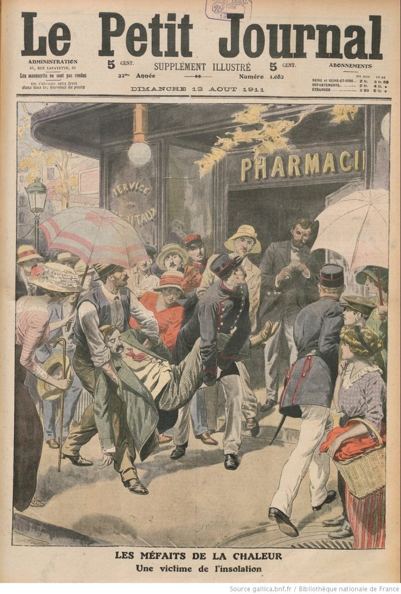 <a href="/CNEWS/">CNEWS</a> Pour les cons qui n'auraient toujours pas compris.

En 1911 - la canicule de 70 jours de juillet à septembre a fait plus de 40.000 morts.

leparisien.fr/societe/en-191…