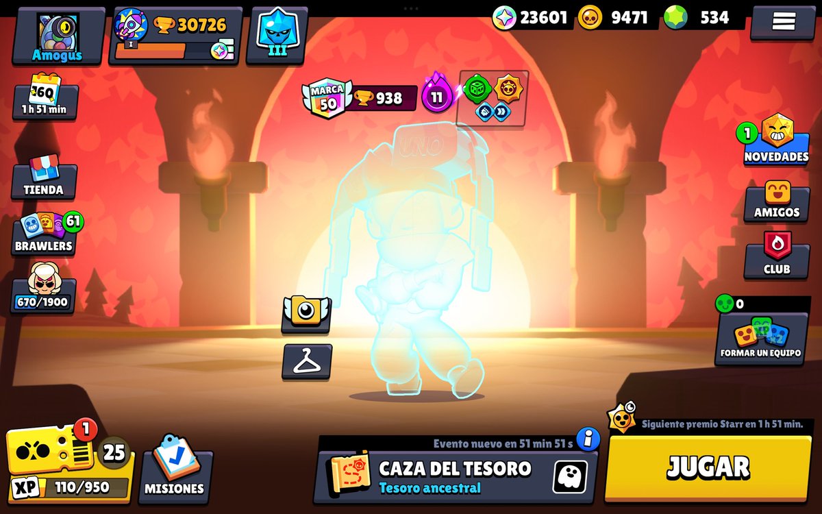 Como que se ve raro el Brawl no? (Está bien guapo el bug) #BrawlStars