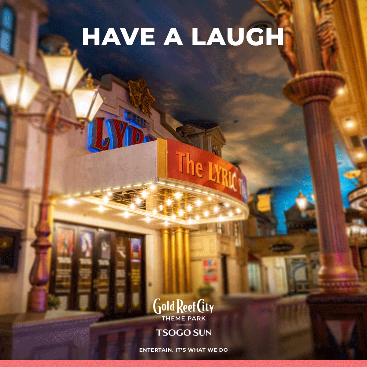 Non-stop entertainment awaits at Gold Reef City - there’s something for everyone!🎢
From thrilling rides in the Theme Park to big wins in the Pursuit of Fortune Reloaded (R4.6 million in cash, prizes, and car draws for 18+), the excitement never stops 💥
🍔Hungry? Enjoy a feast